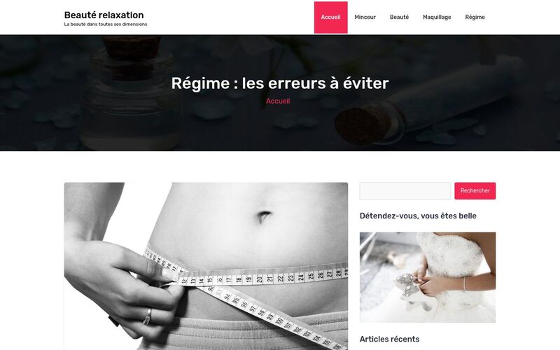 Beauté relaxation - C'est plus facile d'être belle si on est détendue