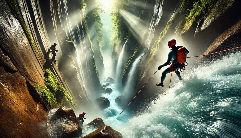 Sensations fortes et nature sauvage avec le canyoning à proximité de Monaco